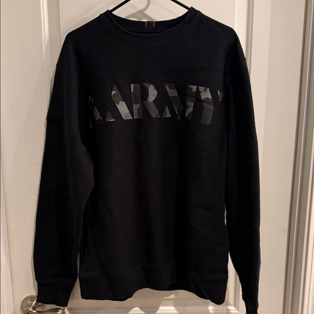 U.S. Army Black Crewneck Sweater